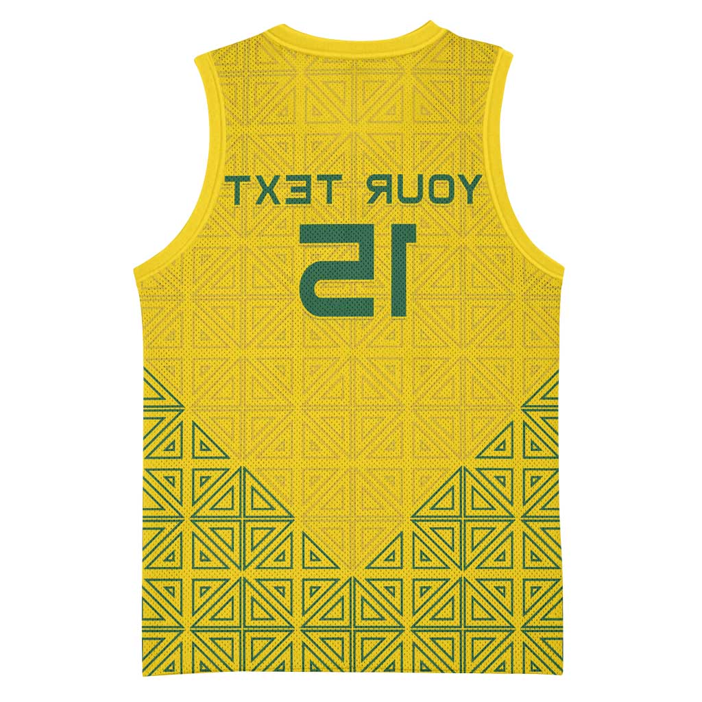 Custom Jamhuri ya Rwanda Football Basketball Jersey Go Amavubi Go - African Pride