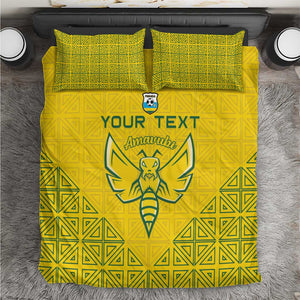Custom Jamhuri ya Rwanda Football Bedding Set Go Amavubi Go