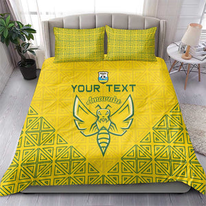 Custom Jamhuri ya Rwanda Football Bedding Set Go Amavubi Go