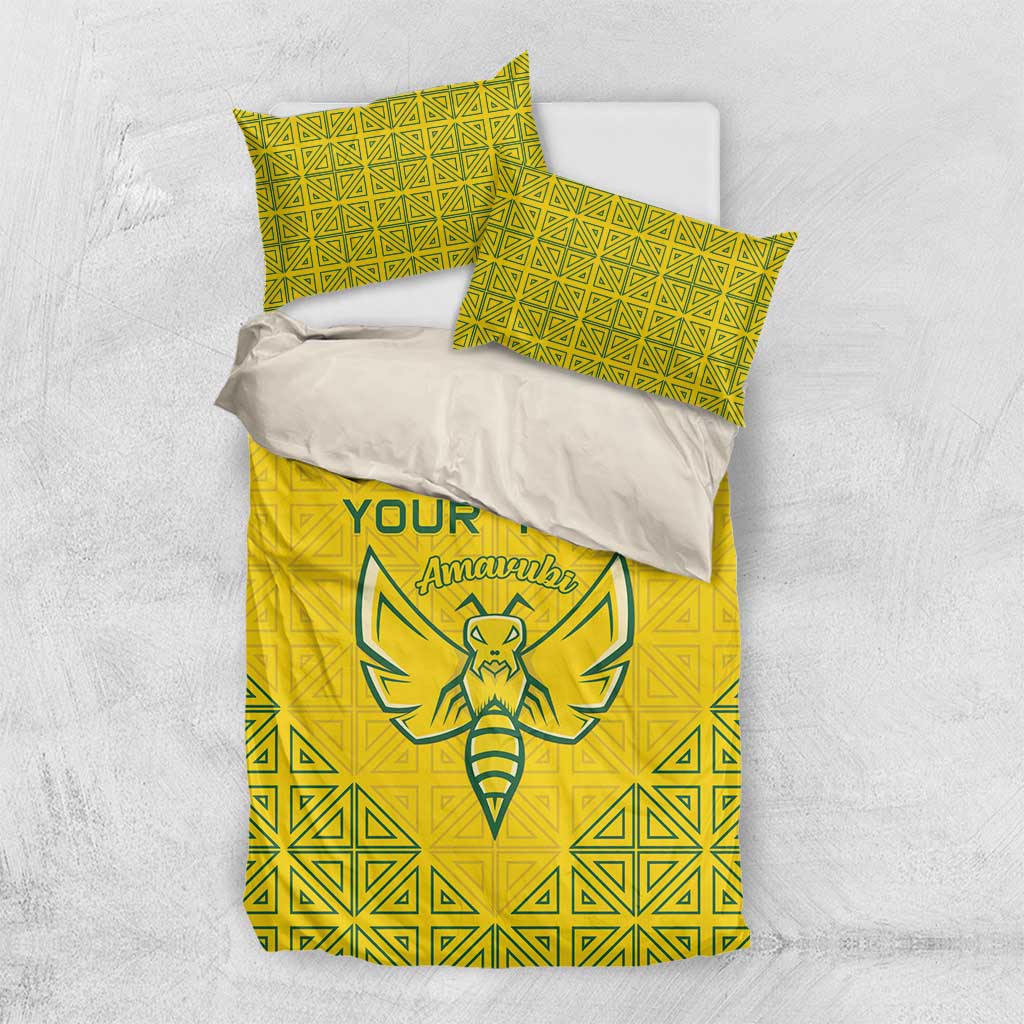 Custom Jamhuri ya Rwanda Football Bedding Set Go Amavubi Go