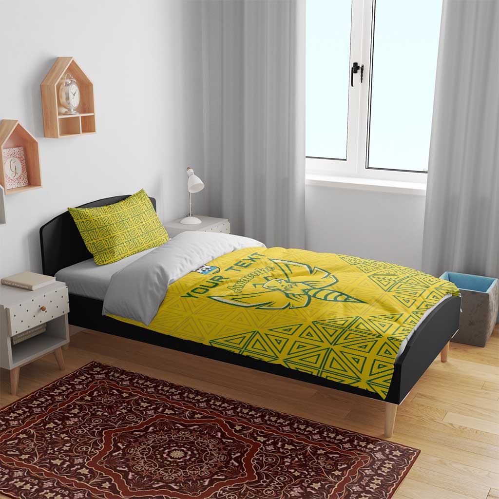 Custom Jamhuri ya Rwanda Football Bedding Set Go Amavubi Go