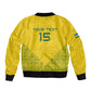 Custom Jamhuri ya Rwanda Football Bomber Jacket Go Amavubi Go