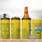 Custom Jamhuri ya Rwanda Football 4 in 1 Can Cooler Tumbler Go Amavubi Go