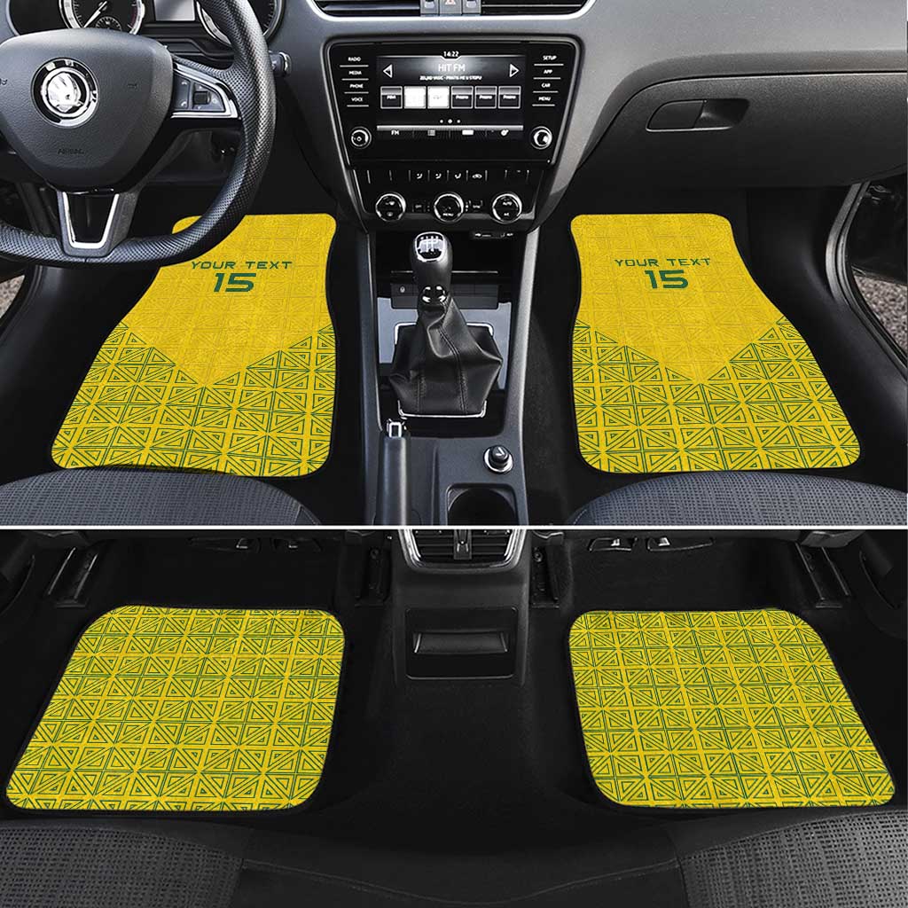 Custom Jamhuri ya Rwanda Football Car Mats Go Amavubi Go