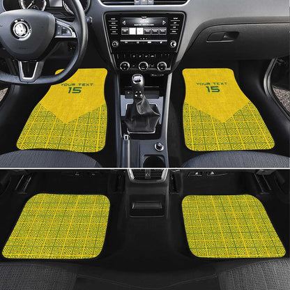 Custom Jamhuri ya Rwanda Football Car Mats Go Amavubi Go