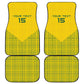 Custom Jamhuri ya Rwanda Football Car Mats Go Amavubi Go