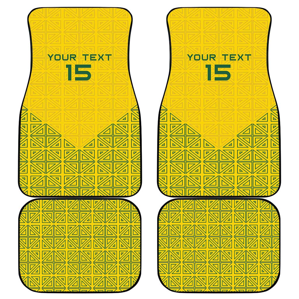 Custom Jamhuri ya Rwanda Football Car Mats Go Amavubi Go