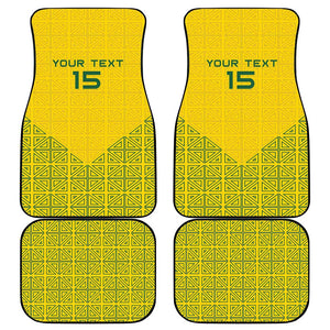 Custom Jamhuri ya Rwanda Football Car Mats Go Amavubi Go