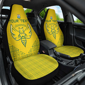 Custom Jamhuri ya Rwanda Football Car Seat Cover Go Amavubi Go