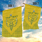Custom Jamhuri ya Rwanda Football Garden Flag Go Amavubi Go