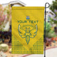 Custom Jamhuri ya Rwanda Football Garden Flag Go Amavubi Go