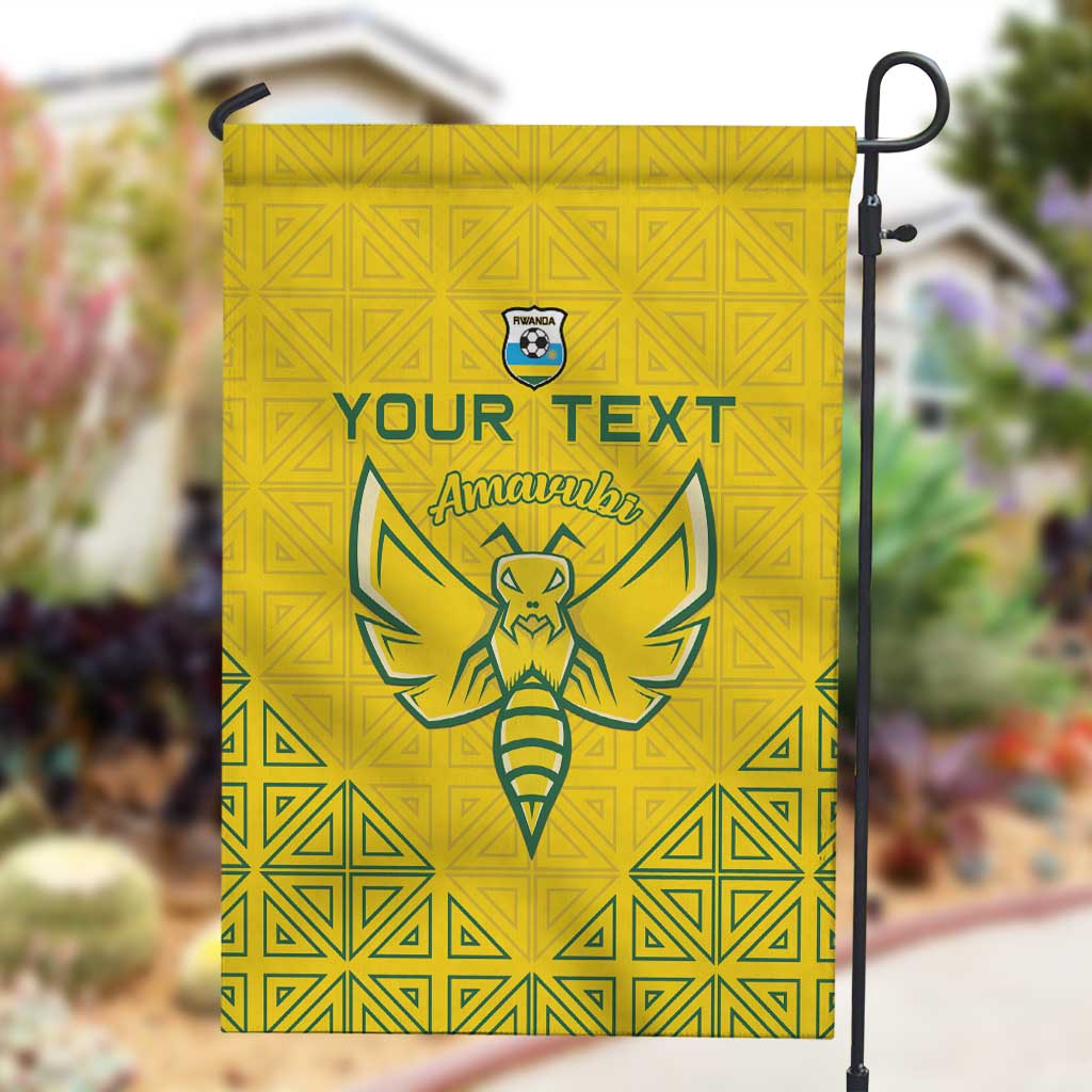 Custom Jamhuri ya Rwanda Football Garden Flag Go Amavubi Go
