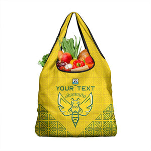 Custom Jamhuri ya Rwanda Football Grocery Bag Go Amavubi Go