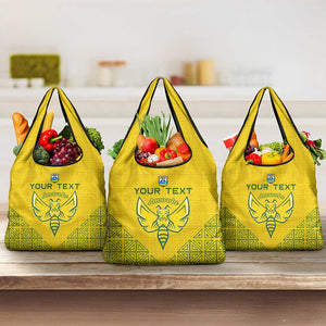 Custom Jamhuri ya Rwanda Football Grocery Bag Go Amavubi Go
