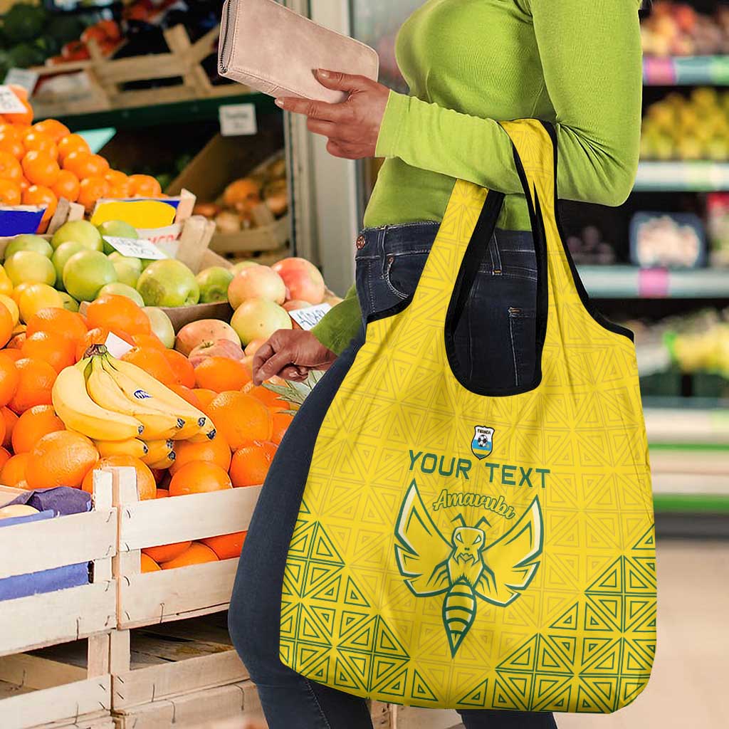 Custom Jamhuri ya Rwanda Football Grocery Bag Go Amavubi Go