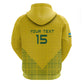 Custom Jamhuri ya Rwanda Football Hoodie Go Amavubi Go