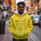 Custom Jamhuri ya Rwanda Football Hoodie Go Amavubi Go