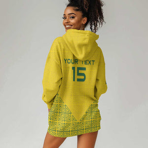 Custom Jamhuri ya Rwanda Football Hoodie Dress Go Amavubi Go