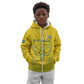 Custom Jamhuri ya Rwanda Football Kid Hoodie Go Amavubi Go