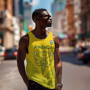 Custom Jamhuri ya Rwanda Football Men Tank Top Go Amavubi Go