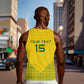 Custom Jamhuri ya Rwanda Football Men Tank Top Go Amavubi Go