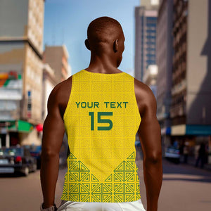 Custom Jamhuri ya Rwanda Football Men Tank Top Go Amavubi Go