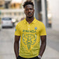 Custom Jamhuri ya Rwanda Football Polo Shirt Go Amavubi Go