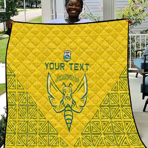 Custom Jamhuri ya Rwanda Football Quilt Go Amavubi Go