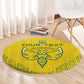 Custom Jamhuri ya Rwanda Football Round Carpet Go Amavubi Go