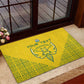 Custom Jamhuri ya Rwanda Football Rubber Doormat Go Amavubi Go