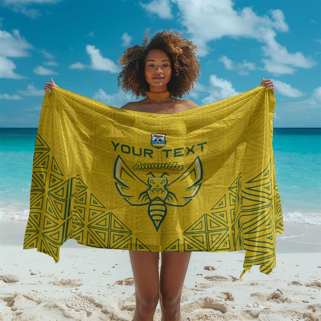 Custom Jamhuri ya Rwanda Football Sarong Go Amavubi Go