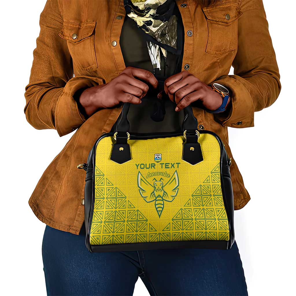 Custom Jamhuri ya Rwanda Football Shoulder Handbag Go Amavubi Go