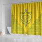 Custom Jamhuri ya Rwanda Football Shower Curtain Go Amavubi Go