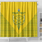 Custom Jamhuri ya Rwanda Football Shower Curtain Go Amavubi Go