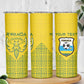 Custom Jamhuri ya Rwanda Football Skinny Tumbler Go Amavubi Go