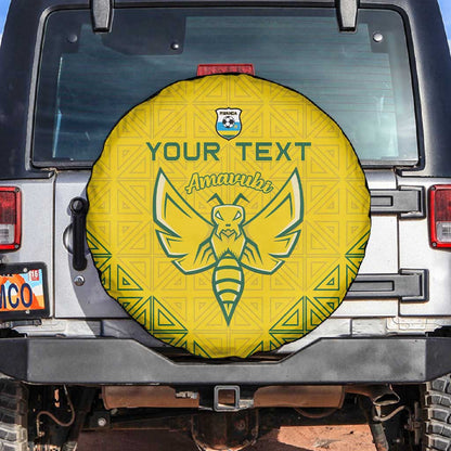 Custom Jamhuri ya Rwanda Football Spare Tire Cover Go Amavubi Go