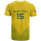 Custom Jamhuri ya Rwanda Football T shirt Go Amavubi Go