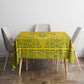 Custom Jamhuri ya Rwanda Football Tablecloth Go Amavubi Go