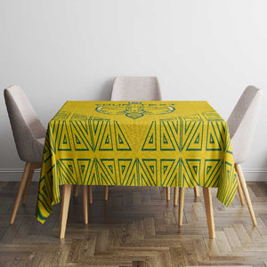 Custom Jamhuri ya Rwanda Football Tablecloth Go Amavubi Go