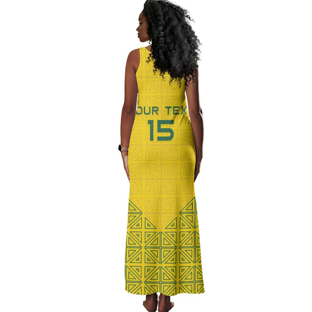 Custom Jamhuri ya Rwanda Football Tank Maxi Dress Go Amavubi Go