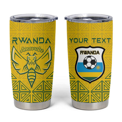 Custom Jamhuri ya Rwanda Football Tumbler Cup Go Amavubi Go