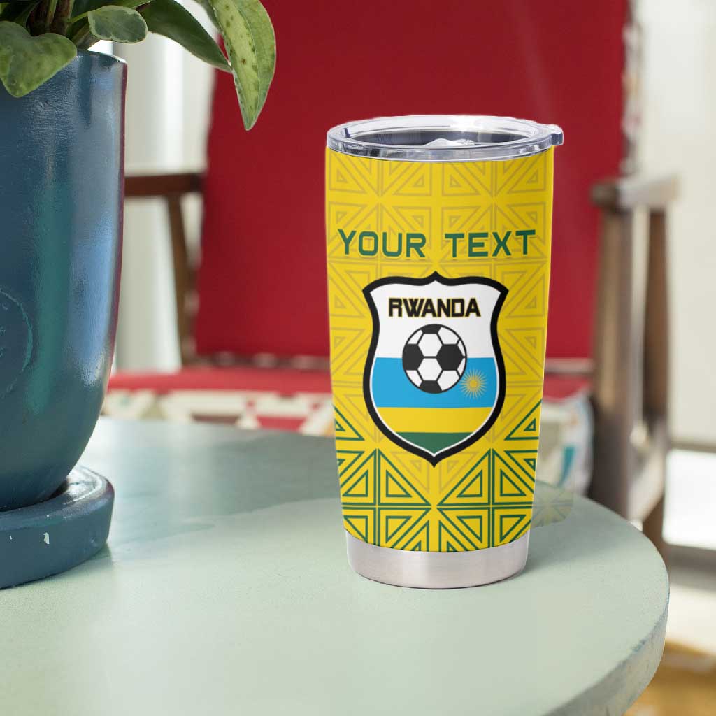 Custom Jamhuri ya Rwanda Football Tumbler Cup Go Amavubi Go