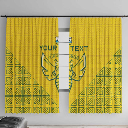 Custom Jamhuri ya Rwanda Football Window Curtain Go Amavubi Go