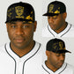 Personalized African-American Heroes Baseball Net Cap Bison Buffalo Soldiers - Black Grunge Style - African Pride