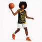 Personalized African-American Heroes Basketball Jersey Bison Buffalo Soldiers - Black Grunge Style - African Pride