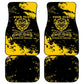 Personalized African-American Heroes Car Mats Bison Buffalo Soldiers - Black Grunge Style - African Pride