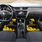 Personalized African-American Heroes Car Mats Bison Buffalo Soldiers - Black Grunge Style - African Pride