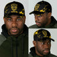 Personalized African-American Heroes Classic Cap Bison Buffalo Soldiers - Black Grunge Style - African Pride