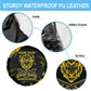 Personalized African-American Heroes Spare Tire Cover Bison Buffalo Soldiers - Black Grunge Style - African Pride