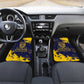 Personalized African-American Heroes Car Mats Bison Buffalo Soldiers - Blue Grunge Style - African Pride